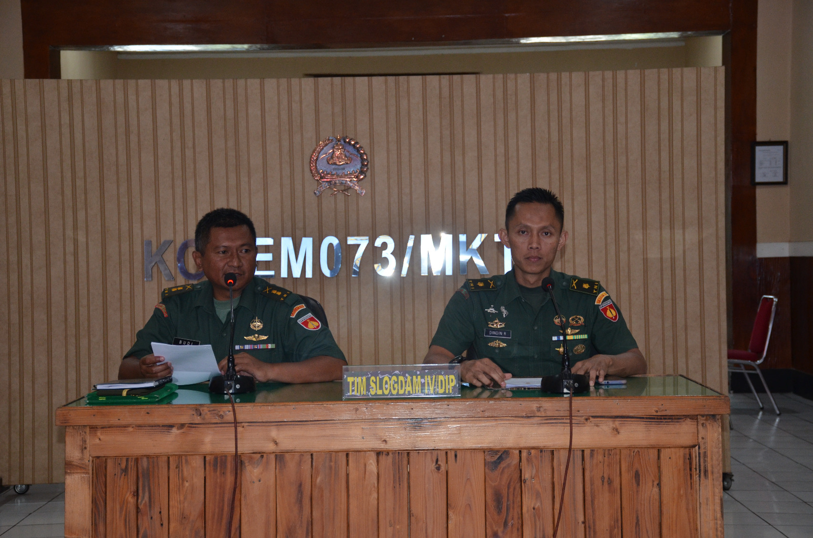 Tim Pengawasan Kegiatan Logistik Kodam IV/Diponegoro Kunjungi Korem 073/Makutarama